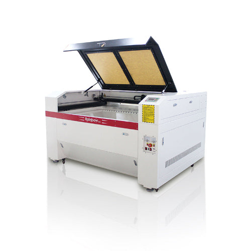 Rainbow RBL1390H Laser Engraving and Cutting Machine front left open