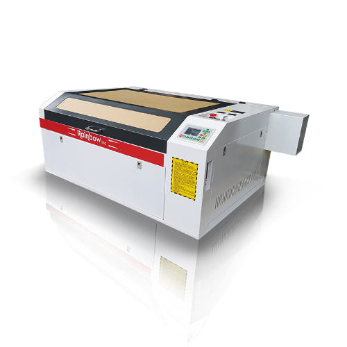 Rainbow RBL6090H Laser Engraving and Cutting Machine front left closed