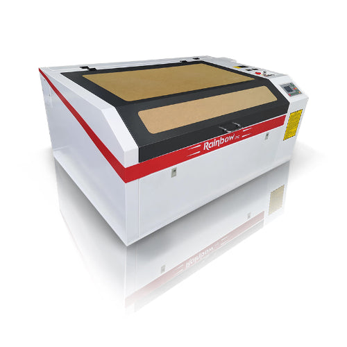 Rainbow RBL6090H Laser Engraving and Cutting Machine front right closed