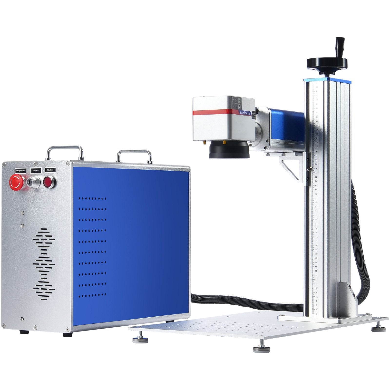 VEVOR Fiber Laser Marking Machine 30W LightBurn Compatible Fiber Laser Engraver